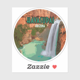 Havasupai Indian Reservation Arizona Mooney Herfst Sticker
