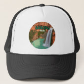 Havasupai Indian Reservation Arizona Mooney Herfst Trucker Pet (Voorkant)