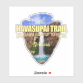 Havasupai Trail (pijlpunt) Sticker (Vel)