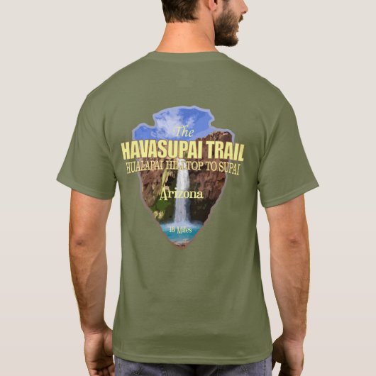 Havasupai Trail (pijlpunt) T-shirt (Achterkant)