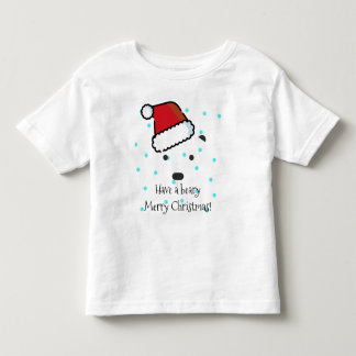 "Have a Beary Merry Christmas" T-shirt voor peuter