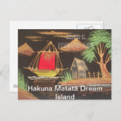 Have a Blessed Day Hakuna Matata Postcard Briefkaart (Voorkant / Achterkant)