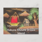 Have a Blessed Day Hakuna Matata Postcard Briefkaart (Voorkant)