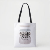 Have a Blessed Friday – Arabic Thuluth Calligraphy Tote Bag (Voorkant)