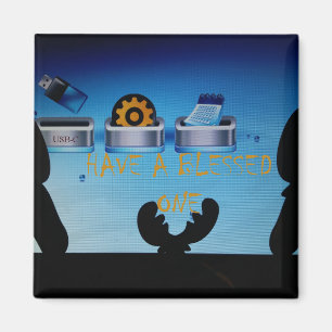 Have a Blessed Merry Christmas - Een feestelijke d Magneet