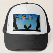 Have a Blessed Merry Christmas - Een feestelijke d Trucker Pet (Voorkant)