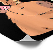 Have A Cappy New Year 2026 Capybara Max Rizz Funny Poster (Hoek)