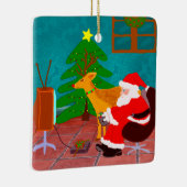 Have A Chill Christmas Keramisch Ornament (Rechts)