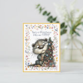 Have A Christmas Like No OTTER! Feestdagenkaart (Staand voorkant)