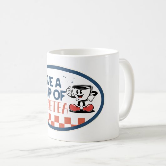 Have a Cup of Sobrietea Mug Koffiemok (Voorkant rechts)