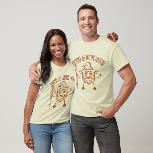 Have a Dice Day (Lineal) T-shirt (Unisex)