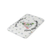 Have a furry little Christmas Badmat (Gekanteld)