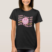 Have A Good Day Retro Happy Face Preppy Aestheti T-shirt (Voorkant)