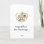 Have a great Christmas, French alps Feestdagen Kaart (Achterkant)