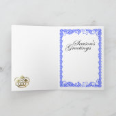 Have a great Christmas, French alps Feestdagen Kaart (Binnen)