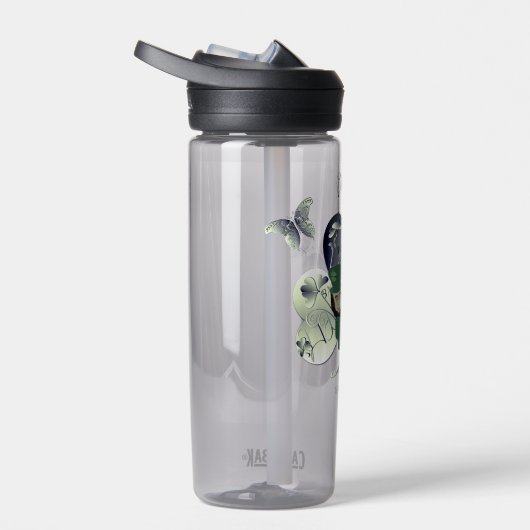 "Have a Happy St. Patrick's Day" Leprechaun  Waterfles (Rechts)