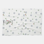 Have a little furry little Christmas Theedoek (Horizontaal)