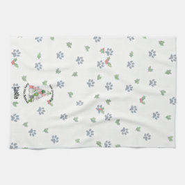 Have a little furry little Christmas Theedoek