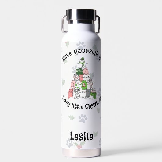Have a little furry little Christmas Waterfles (Voorkant)