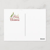 Have A Merry And Bright Christmas Briefkaart (Achterkant)