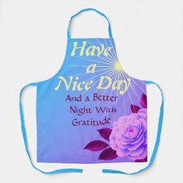 Have a Nice Day: Better Night | Gratitude Pink Fl Schort