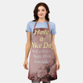 Have a Nice Day: Better Night | Gratitude SoftRose Schort (Gedragen)