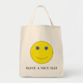 Have a nice day tote bag (Voorkant)