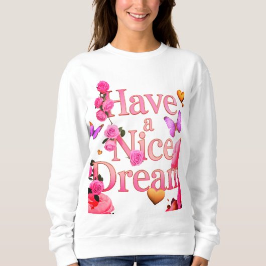 Have a Nice Dream - Gezellig esthetisch sweatshirt (Voorkant)