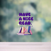 Have A nice Read Acryl Bord (Neutraal)