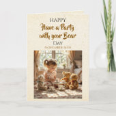 Have a Party with your Bears Day | Nov 16th Kaart (Voorkant)