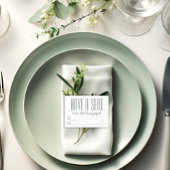 "Have a Seat" Aangepaste Bericht bruiloft Plaatskaartje