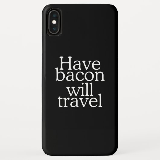 Have Bacon Will Travel Case-Mate iPhone Case (Achterkant)