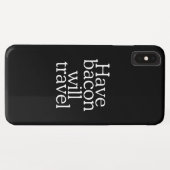 Have Bacon Will Travel Case-Mate iPhone Case (Achterkant (horizontaal))