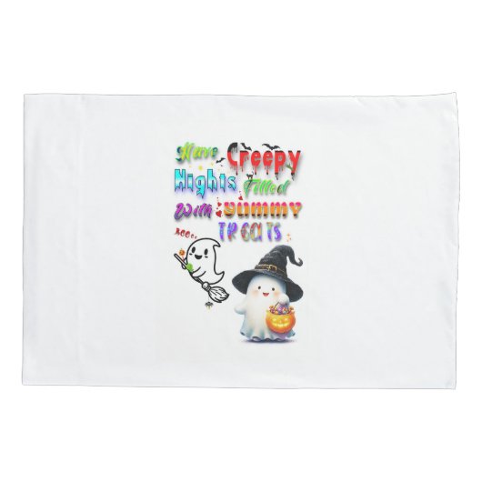 Have Creepy Nights Filled With Yummy Treats Kussensloop (Achterkant)