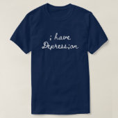 ; have Depression_QRcode T-shirt (Design voorkant)
