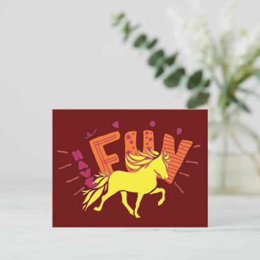 Have FUN Briefkaart (Staand voorkant)