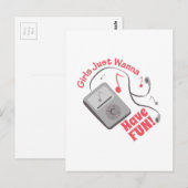 have Fun Briefkaart (Voorkant / Achterkant)