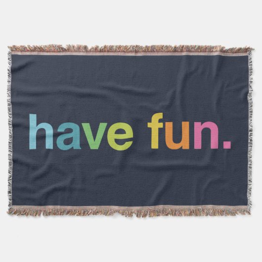Have fun deken (Voorkant)