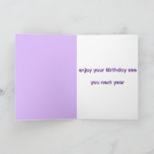 Have Fun Golden Retriever Folded Greeting Card Kaart (Binnen)