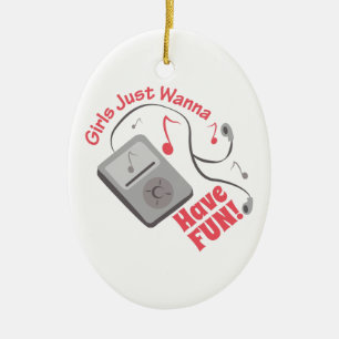 have Fun Keramisch Ornament