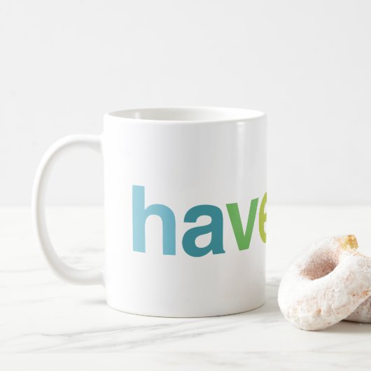 Have fun koffiemok (Met donut)