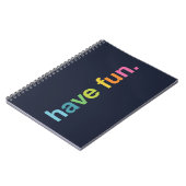 Have fun notitieboek (Linkerzijde)