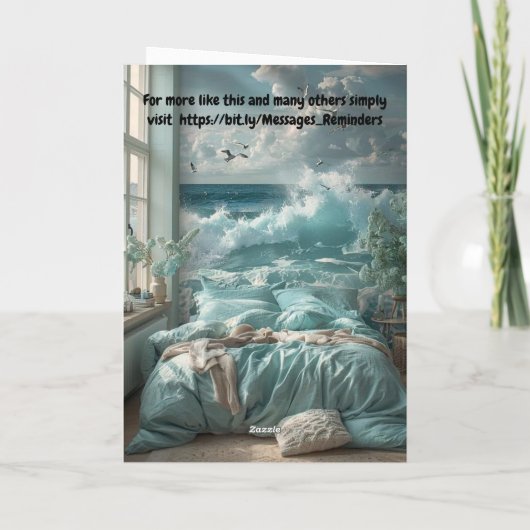 Have fun on your honeymoon. kaart (Achterkant)