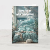Have fun on your honeymoon. kaart (Voorkant)