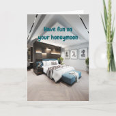 Have fun on your honeymoon. kaart (Voorkant)