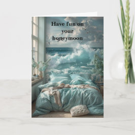 Have fun on your honeymoon. kaart