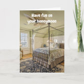 Have fun on your honeymoon. kaart (Voorkant)