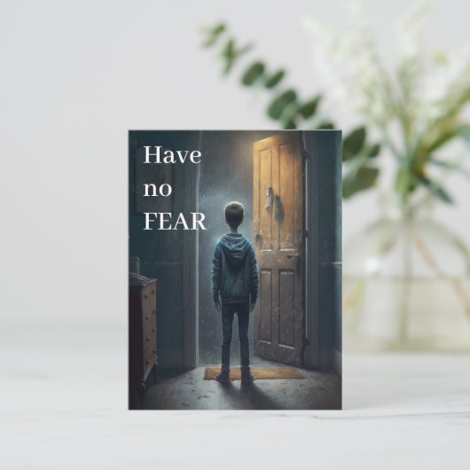 Have no Fear Briefkaart (Staand voorkant)