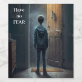 Have no Fear Wijn Etiket (Enkel label)