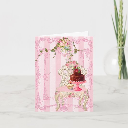 Have Some Cake Birthday or Special Occasion Card Kaart (Voorkant)